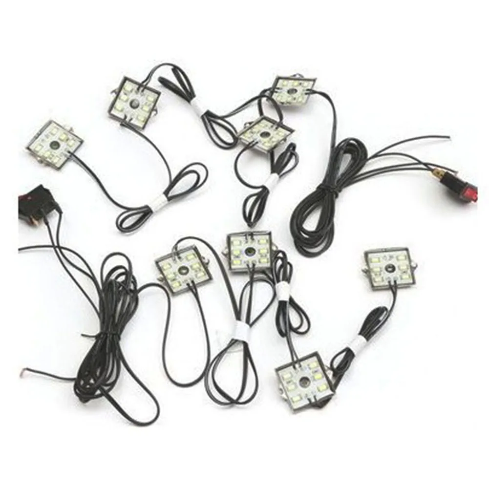 High Quality Car Interior Lights 48LED 2 M car reading lights 36 * 36mmSignal Lamp AliExpress