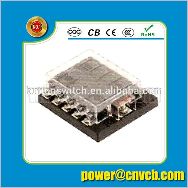 

FH150 IB202-10K bayonet type fuse block/fuse box for 10 pcs blade