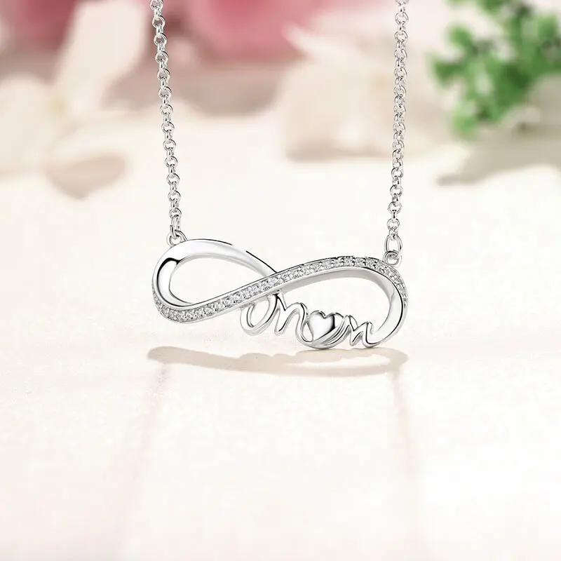 Ожерелье с подвеской AILIN Infinity для мамы подарок на день рождения|infinity necklace|necklace