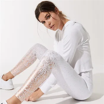 

2019 Fitness Leggings Women Polyester Ankle-Length Gym Joggers Modis Pants Elasticity Slim Push Up Female Multiple Color Legging