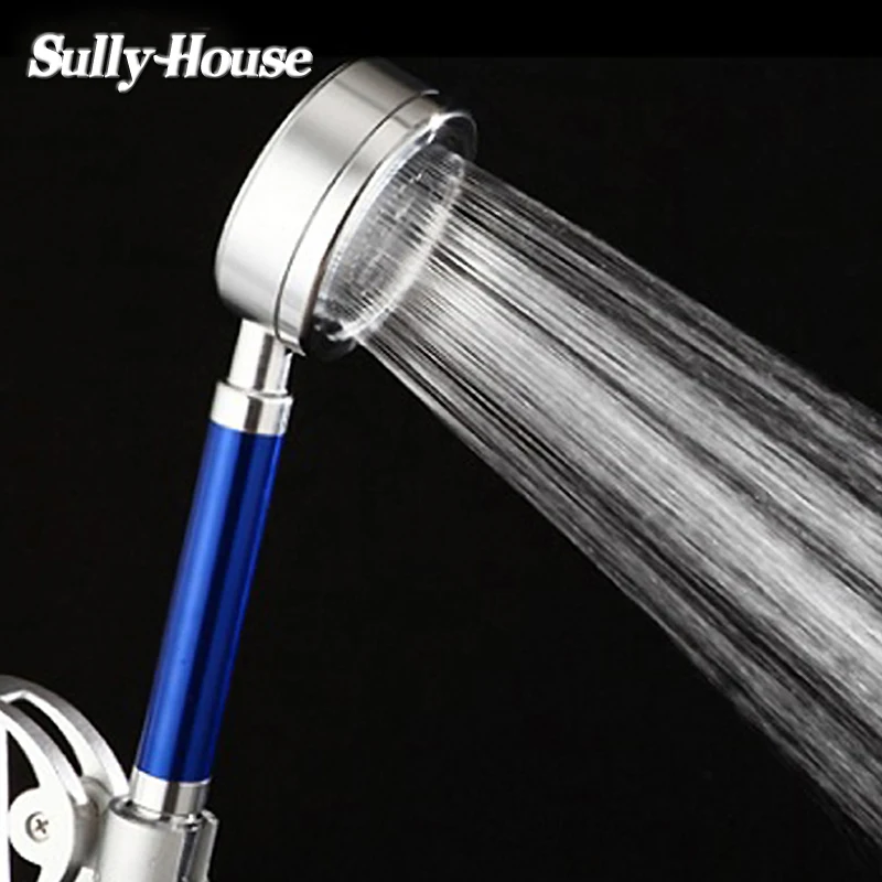 Sully House Aluminum Shower Heads,Bathroom Chuveiro,Douche Rain Shower,Pomme de douche,with hose and holder Shower Set Cubicle photo
