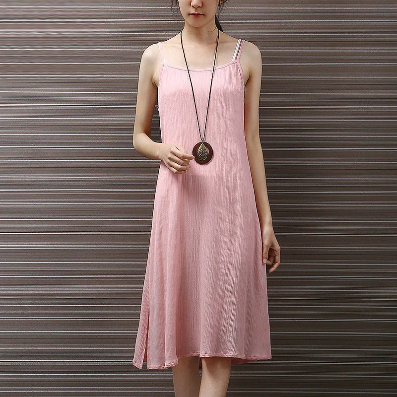 Alibaba express Sexy Women Solid Color Summer Dress 2016 Long Shift