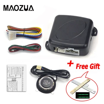 

Universal Car Alarm Push Button Start Stop Engine Car Central Locking Keyless Entry System Start Stop Button System
