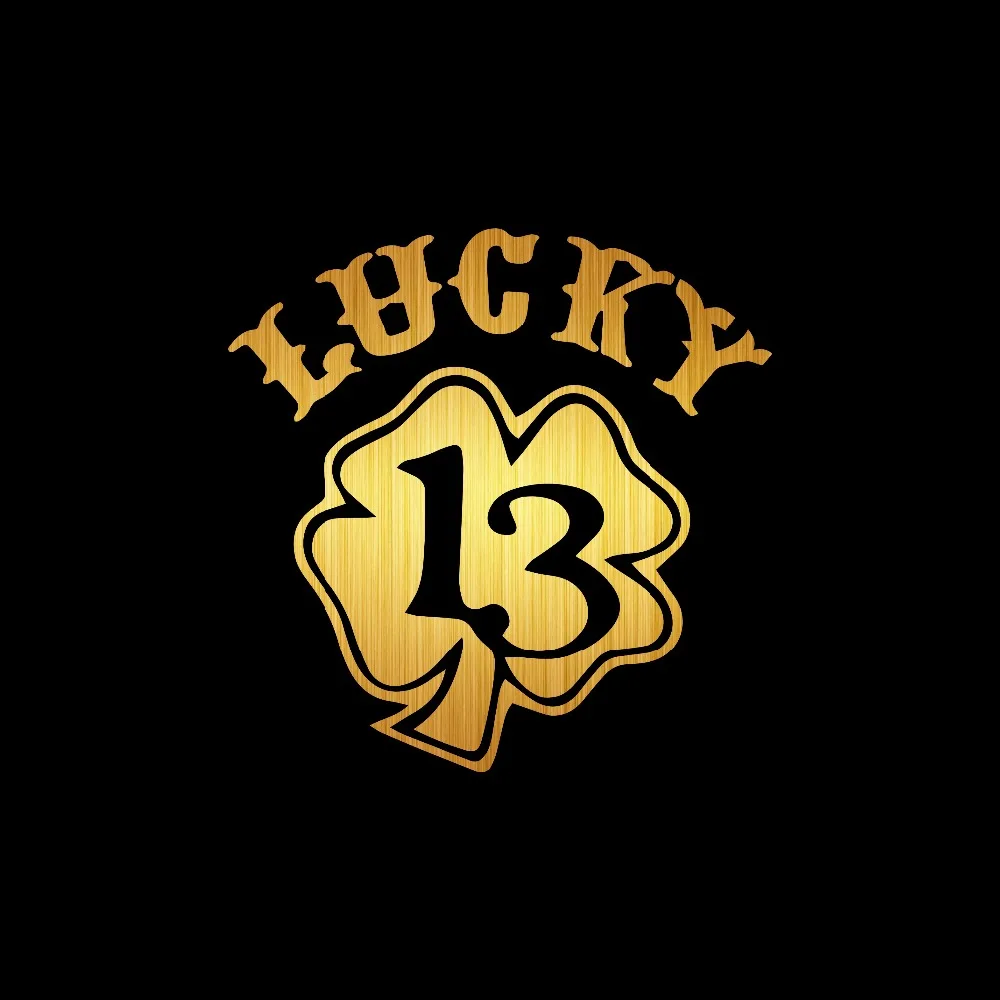 Tancredy 17*17 см Lucky 13 наклейки для автомобиля и надписи наклейка на бампер