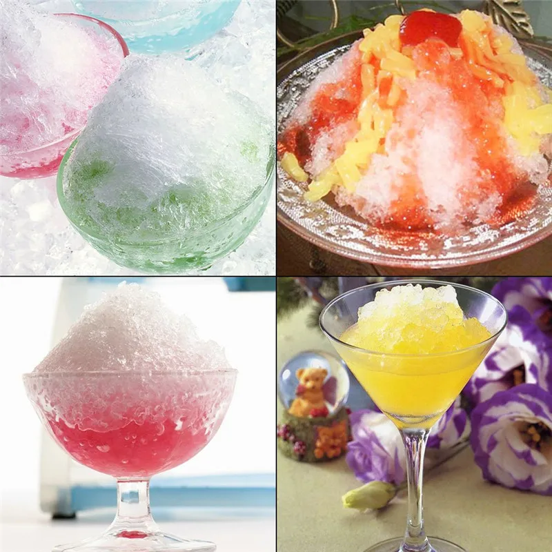 1.1L Portable Hand Crank Manual Stainless Steel Ice Crusher Shaver Kids Shredding Snow Cone Maker Machine Kitchen Tools Gadgets 1.1L Portable Hand Crank Manual Stainless Steel Ice Crusher Shaver Kids Shredding Snow Cone Maker Machine Kitchen Tools Gadgets