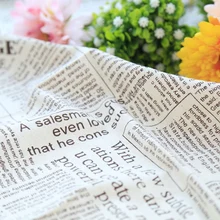Englisch Zeitung Druck Stil Fotografie Kulissen Diablement Tuch Foto Zubehör für Lebensmittel Schmuck Kosmetik Schuhe