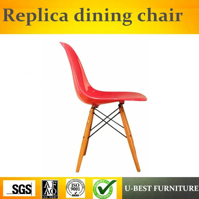 Best Price Free shipping U-best Charle wood base side dining chair strong armless ABS plastic dining chairs Best Price Free shipping U-best Charle wood base side dining chair strong armless ABS plastic dining chairs