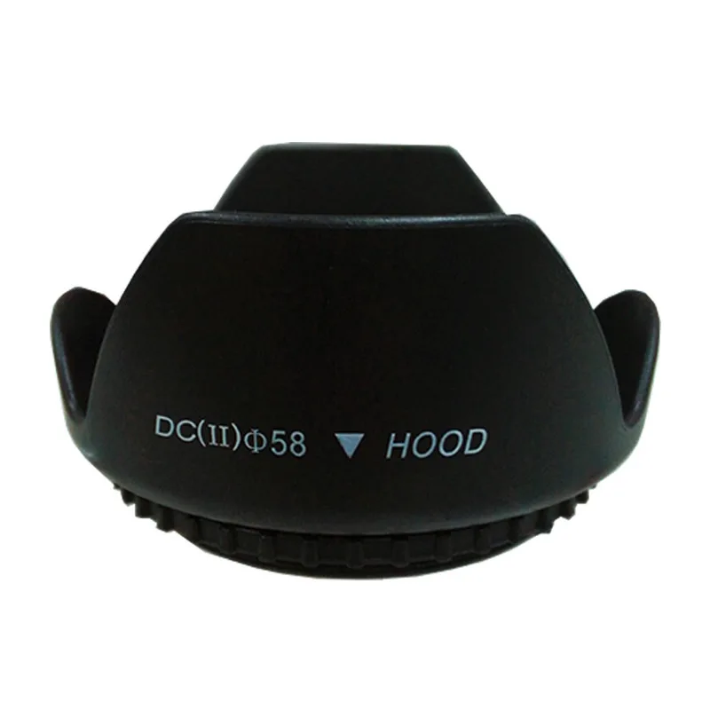 

New 58mm Flower Shape Lens Hood For Canon EOS 550D 600D 650D 1100D 18-55mm lens