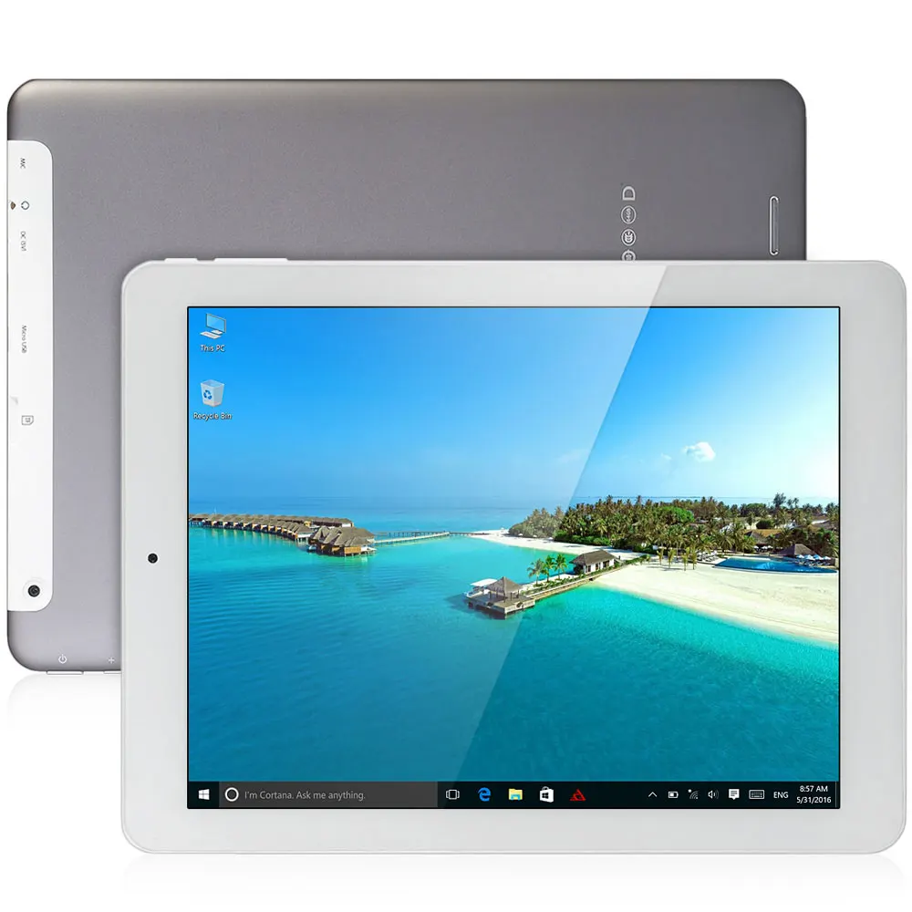 9 7 ''Teclast X98 Plus II 2 в 1 Windows 10 + Android retina Экран Intel Cherry Trail X5 Z8350 4 ядра ГБ 64 планшетный
