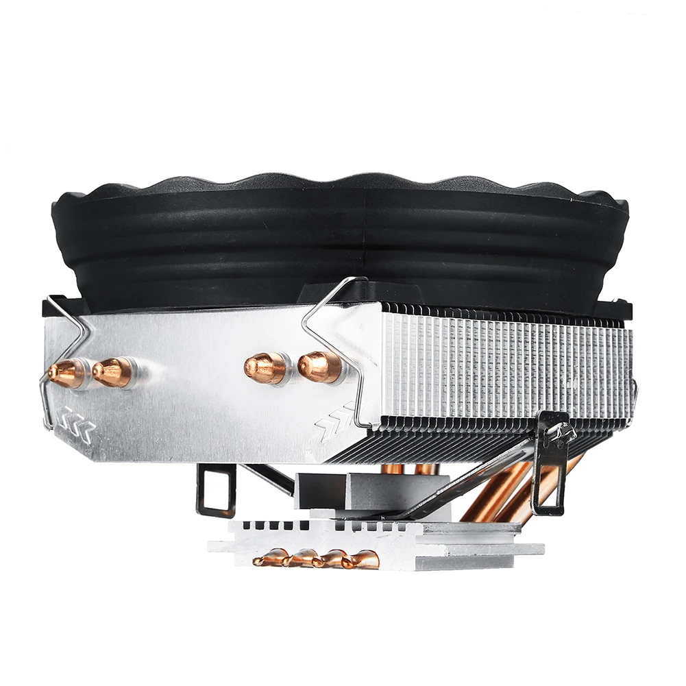 4 Heatpipes 120 مللي متر وحدة المعالجة المركزية برودة LED RGB مروحة ل إنتل LGA 1155/1151/1150/1366 AMD 2019HOT الأفقي وحدة المعالجة المركزية برودة
