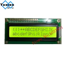 100 шт./лот 1602 16*2 1602A ЖК-дисплей модуль STN желтый зеленый 5v 16pin HD44780 SPLC780D KS0066