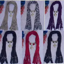 Модные шарф с ожерельем женские шарфы шали новые шарфы хлопковые пашмины шарфы 60 шт