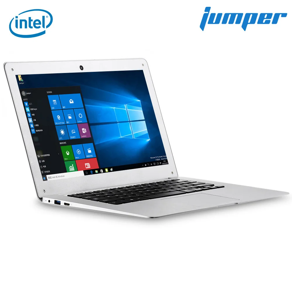 Jumper Ezbook 2 14.0'' LED FHD 10000mAh Ultrabook Notebook Windows 10 Intel Cherry Trail X5 Z8350 Quad Core 4GB+64GB Laptop HDMI