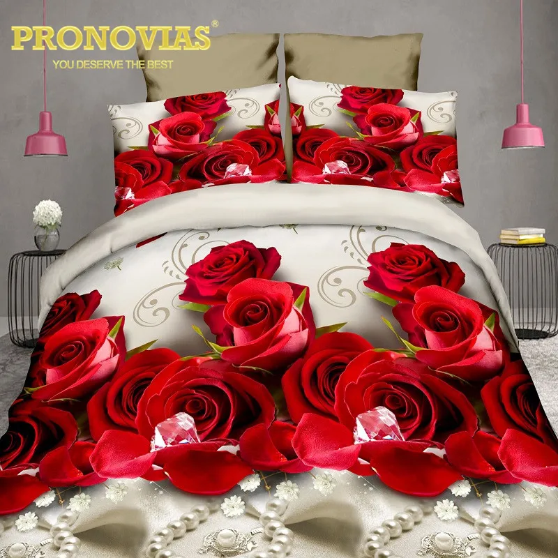 

amazing 3d boutique rose garden bedding set duvet cover bed sheet pillow cases 4pcs,queen size,drop shipping