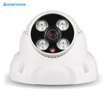 Mini 1.3MP AHD Câmera de 2MP 960 P 1080 P de Segurança IR 35 M Noite visão 2000TVL HD Analógico de Vigilância Dome CCTV Câmera Para DVR AHD