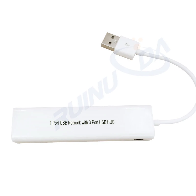 3 порта USB к rj45 lan сетевой карты для ноутбука рабочего combo адаптер разветвитель