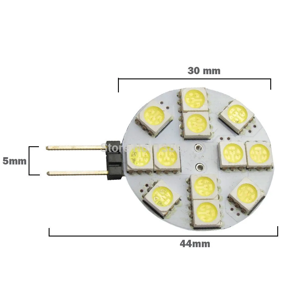 12 В постоянного тока G4 Светодиодный светильник 6/9/12/15/24 светодиодный s 5050 SMD