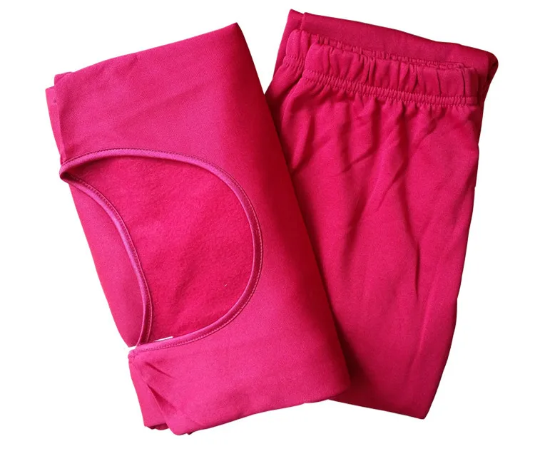 Новое поступление, зимнее теплое женское термобелье, флисовое нательное бельё, комплект, ультра-тонкие свободные мягкие Breatnable кальсоны, женская одежда - Цвет: Красный