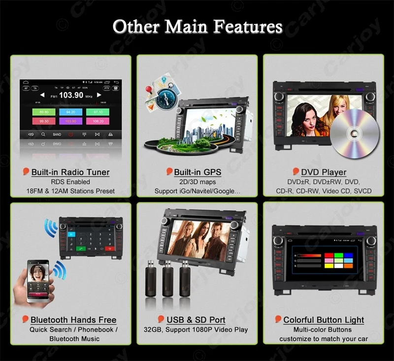 Discount LEEWA 8" Android 6.0 (64bit) DDR3 2G/16G/4G LTE Quad Core Car DVD GPS Radio Head Unit For Great Wall Hover H3/H5 #CA2452-F4 10 Discount LEEWA 8" Android 6.0 (64bit) DDR3 2G/16G/4G LTE Quad Core Car DVD GPS Radio Head Unit For Great Wall Hover H3/H5 #CA2452-F4 10