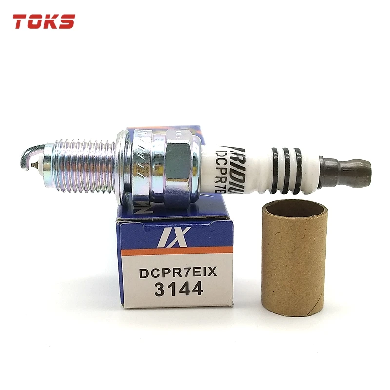 

TOKS 4pcs DCPR7EIX 3144 Iridium IX Spark Plug for Harley Davidson Motorcycle