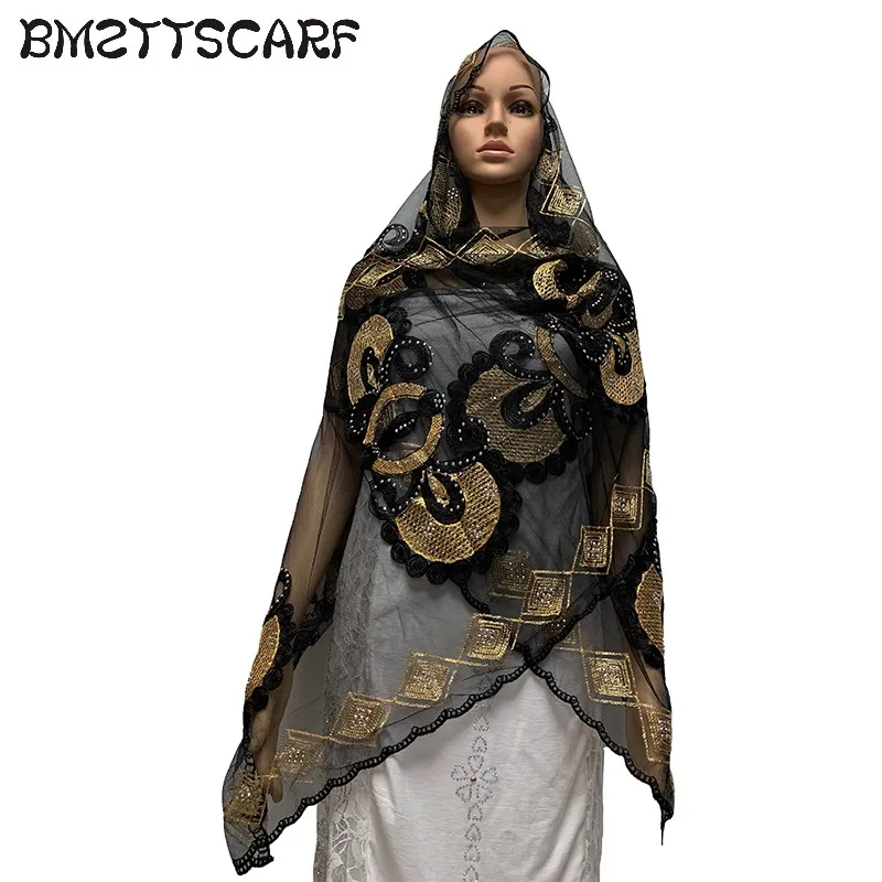 Маленький шарф африканская Женская шаль маленький размер шарф 2,0*0,5 метр для Шали Обертывания BM669 - Цвет: Color 3