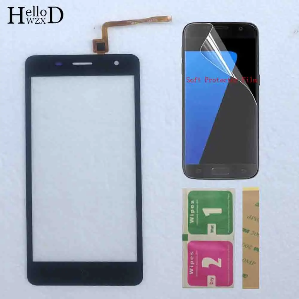 

Phone Touch Screen For Ergo B500 Touch Screen Digitizer Panel TouchScreen Front Glass Lens Sensor Adhesive Wipes