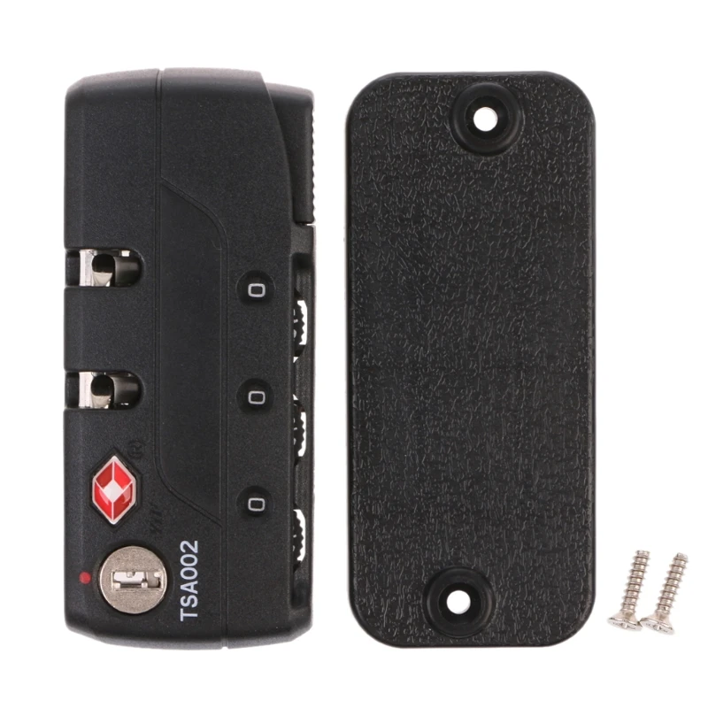 

High Quality 1 Set Men Women 3 Digit Combination Padlock Password Lock Luggage Suitcase Travel Bag Code Locks New Hot Design