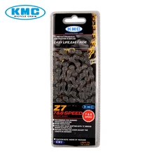 

KMC Bicycle Chains 7 &8 Speed Sport Leisure Bike Chain 116 Links 350g Bridge Shape Design Chain For Shimano Drivetrain System