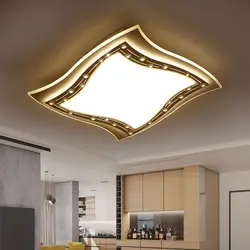 Тонкий и простой современный светодиодный акриловый потолочный светильник Гостиная Спальня Кабинет коммерческое освещение потолочный