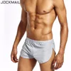 JOCKMAIL Nylon Ice Silk Lounge Spandex Trunks Men's Trunks Sexy sissy panties Men Boxers Shorts Home Sleepwear Gay underwear ► Photo 3/6