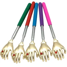 Портативный Когтеточка артефакт старый человек щекотка назад телескопическая нержавеющая сталь зуд царапин Золотой Серебряный Бур ручной