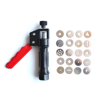 

Pastry Clay Extruders Sculpture Gun Clay Sugar Paste Extruder Fondant Cake Sculpture Polymer Gun Tool 20 Tips Sugar Craft Aouke