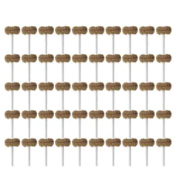 

Pro 25 mm Brown 120 Grit Abrasive Buffing Polishing Wheels Burr For Proxxon Dremel Rotary Tools-1/8 inch(3mm) Shank 50 Pcs