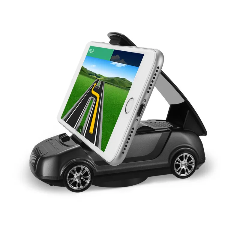 

Car mobile phone holder car mobile phone navigation support instrument panel car model decoration mobile phone bracket