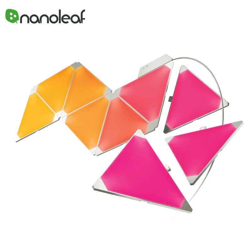 Original Nanoleaf Aurora Kit Modular Inteligente Llevo Las Luces De Iluminacion De Pared De Luz Nocturna Control De App Para Ios Y Android Smart Home Led Light Light Control Led Lightslights And Lighting