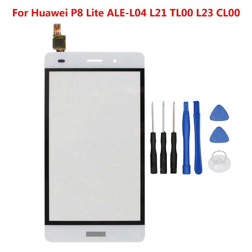 Фронтальный сенсорный экран для Huawei P8 Lite стекло дигитайзер панель Объектив