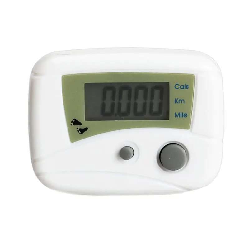 Màn Hình Điện Tử LCD Chạy Đi Pedometers Khoảng Cách Đi Bộ Áo Sinh Cây Số Dặm Bước Phản Stappenteller Trắng|pedometer gps|lcd ramlcd odometer - AliExpress