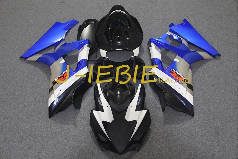 

Black Blue white Injection Fairing Body Work Frame Kit for SUZUKI GSXR 1000 GSXR1000 K7 2007 2008
