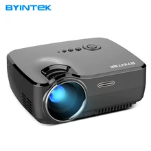 Projector BYINTEK SKY GP70 2018 Hottest Portable Led Projector HD Pico USB HDMI LCD cinema LED Mini Video Digital Home Theater