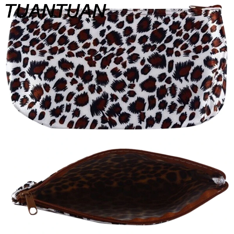 TUANTUAN Escolars 19*10*2 см портативные леопардовые пеналы для хранения школьные офисные