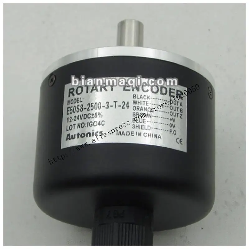 

Shelf E50S8-2500-3-T-24 Autonics rotary encoder / shaft diameter 8mm / 2500 line
