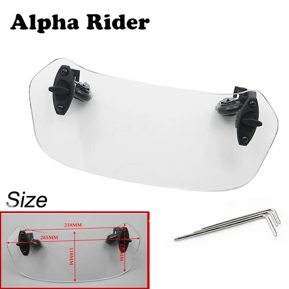 Ветровое стекло Risen для Yamaha FZ10 FZ07 регулируемый спойлер FZ MT 10 07 09 Tracer 900 2014 2015 2016 2017 г.