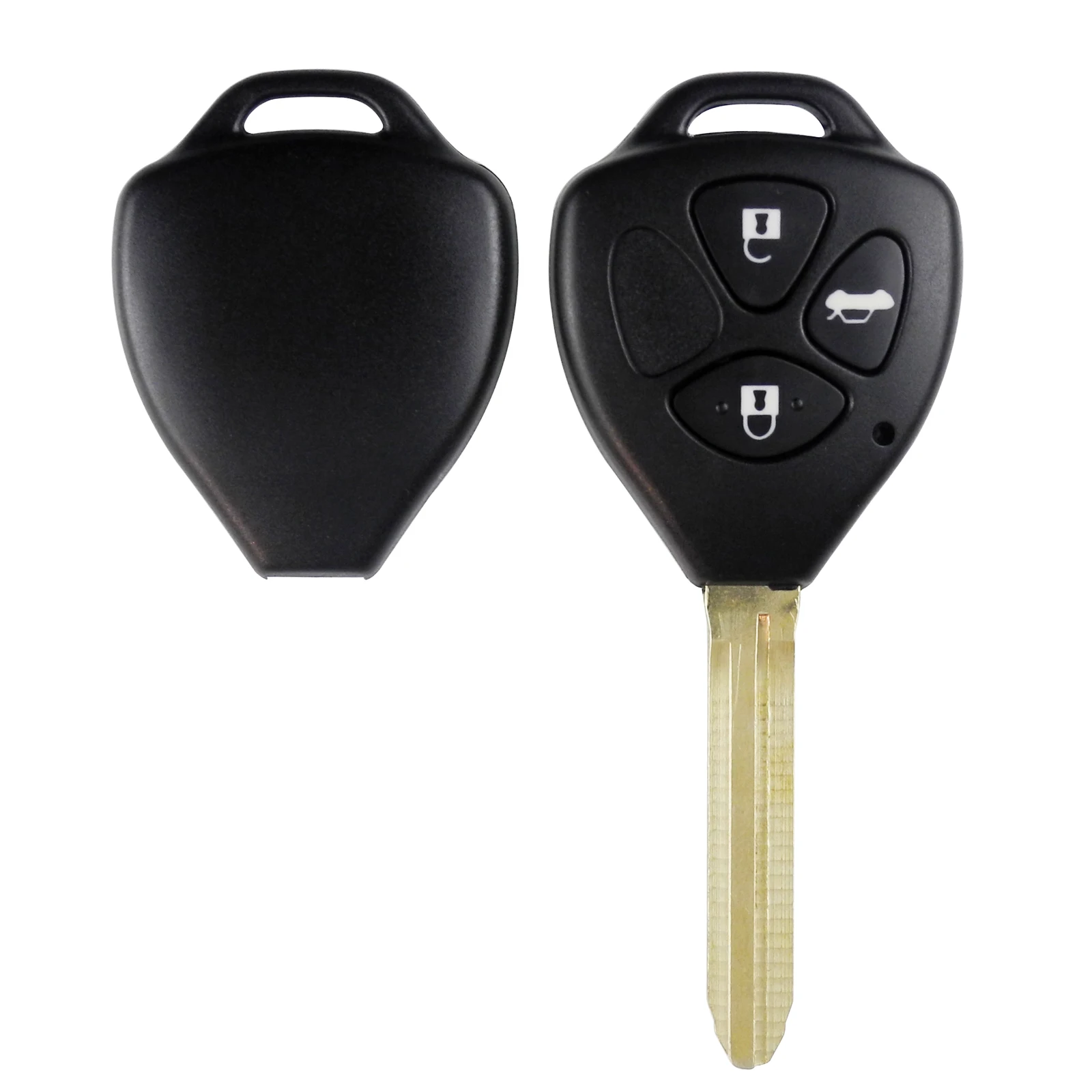 Keyforkess 10 pz/lotto Chiave A Distanza Borsette Case Per Toyota Camry Reiz Corolla Prado Vios REIZ Corona RAV4 3 Bottoni Auto key Fob Copertura - HTB1PQmOgAfb uJjSsrbq6z6bVXaj