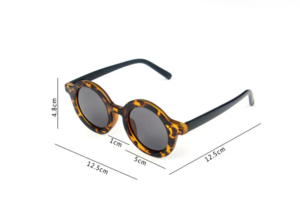 Iboode модные круглые детские солнцезащитные очки для девочек, детские защитные очки для маленьких мальчиков, солнцезащитные очки с защитой от УФ лучей, цветные солнцезащитные очки с защитой от уф400 лучей