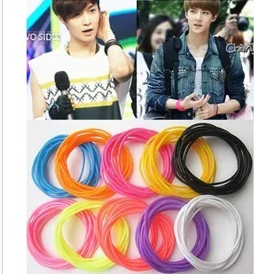 5pcs/buy Exo-k exo-m lay sehun multicolour silica ...