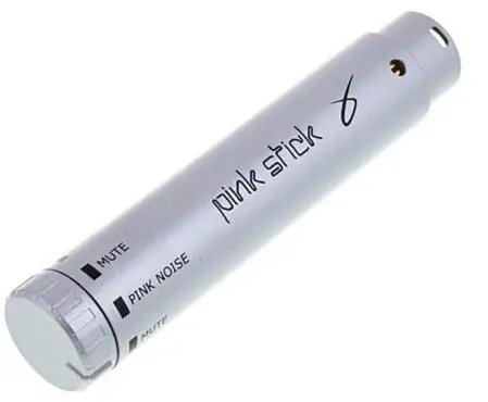 

Superlux Pink Stick Phantom Powered Test Signal Generator pink noise polarity with integral XLR Connector