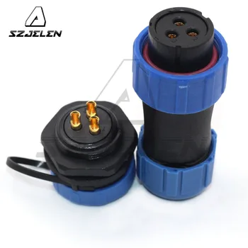 

SP2110/SY2112, Waterproof Connector IP67 Electrical Connector, 2/3/4/5/6/7/8/9/10/12pin IP68 industrial powercable connector