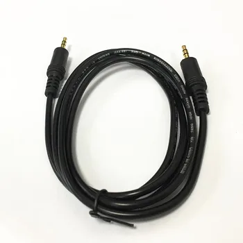 

Car AUX audio cable computer MP3 jumper wire 3.5mm male to male pigtail 143cm