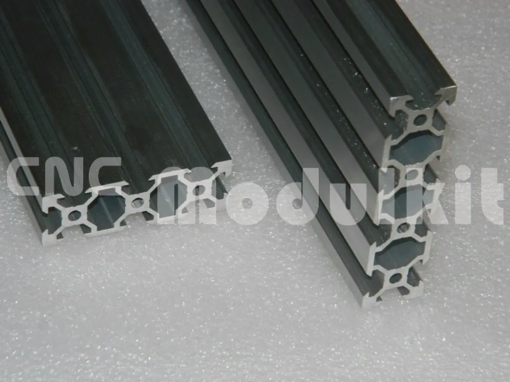 2080 V-slot Aluminum For CNC Router Aluminium Frame Extrusion Profile Free Cutting Device Equipment Construction CNC MODULKIT