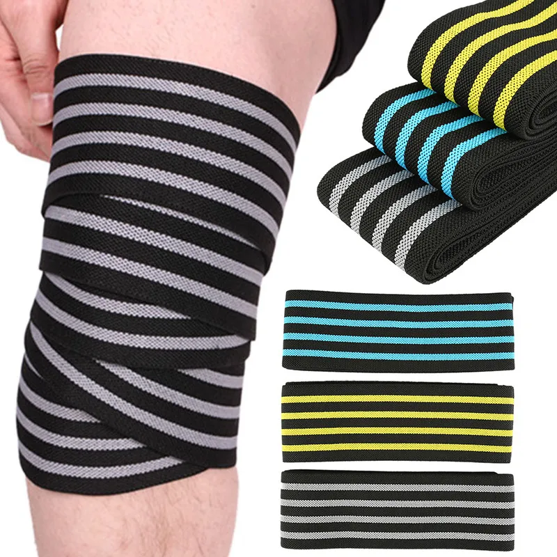 

Straps Wrap Knee Guard Bodybuilding Strength Training Kneepad Pressurized Horizontal Bar Weight Lifting Sports Support